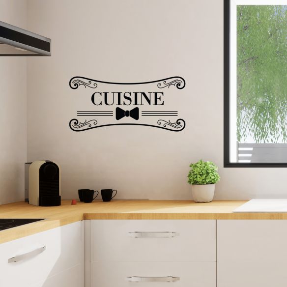 Stickers muraux cuisine - Sticker texte thème culinaire et cuisine   Decoration mur cuisine, Décoration murale cuisine, Stickers muraux cuisine