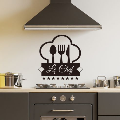 Sticker cuisine le chef