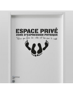 stickers porte de chambre