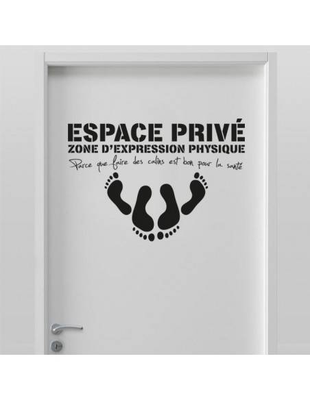 stickers porte de chambre