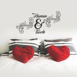 Stickers toi et moi personnalisé