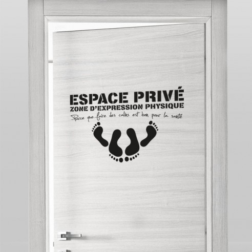 stickers porte de chambre