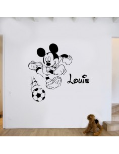 stickers Mickey avec prénom