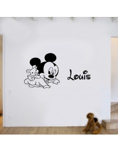 stickers bébé mickey