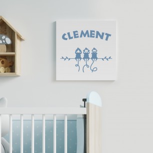 Tableau petits singes avec...