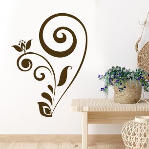 sticker mural floral