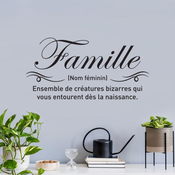 Stickers muraux famille