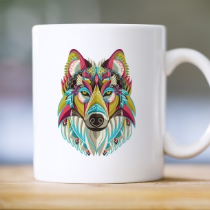 Mug tête de loup