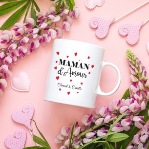 Mug personnalisé maman d'amour
