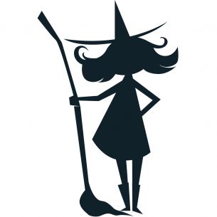 Stickers vitrine halloween