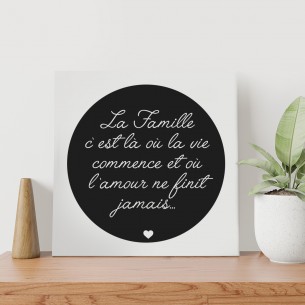 tableau citation famille