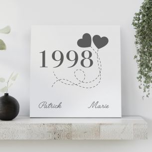 Tableau couple personnalisé