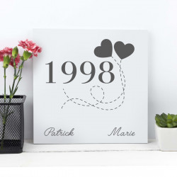 Tableau couple personnalisé