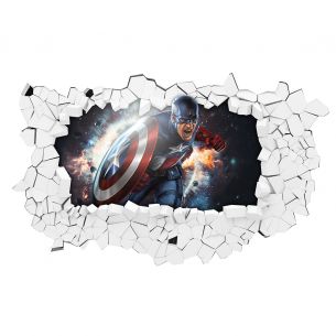 Sticker captain america
