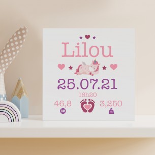 Tableau naissance fille