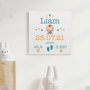 Tableau naissance garçon