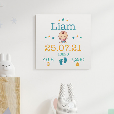 Tableau naissance garçon