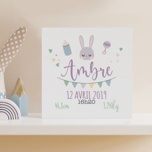 Tableau naissance fille