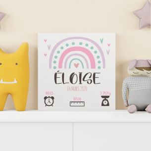 Tableau naissance fille 2