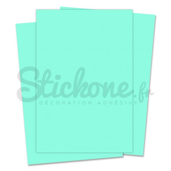 Feuille vinyle adhésif Menthe