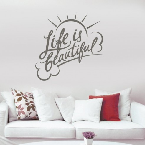 stickers Life is beautyful