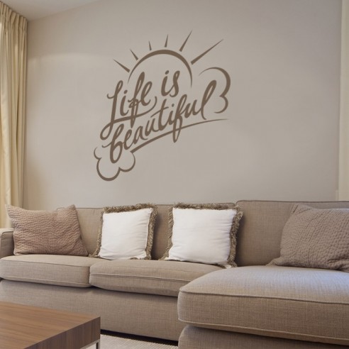 stickers Life is beautyful