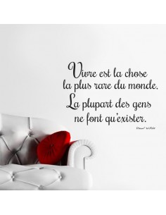 Stickers déco citation