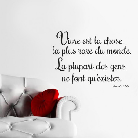 Stickers déco citation