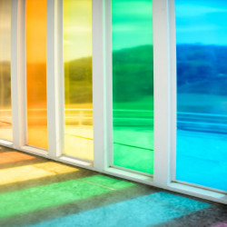 Adhésif transparent Rouge