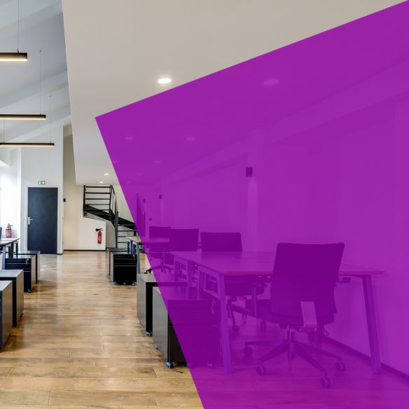 Adhésif transparent Violet