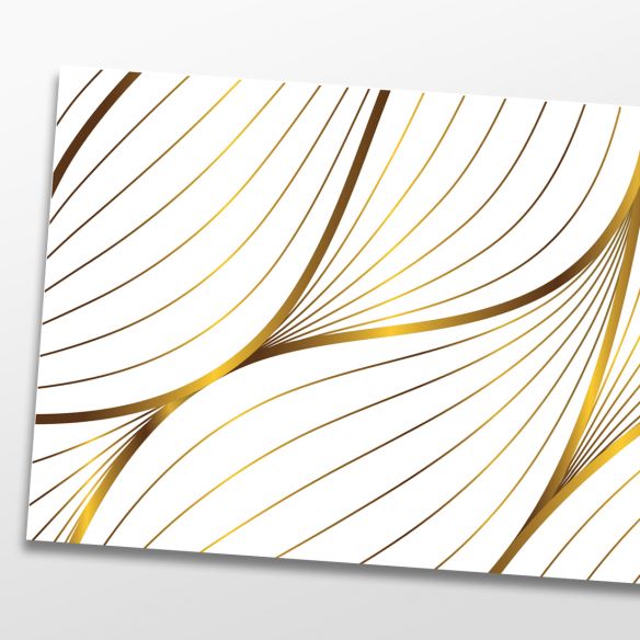 Kit 5 stickers motifs design or