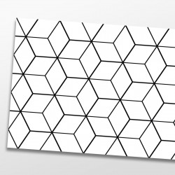 Kit 5 stickers motifs décoratifs contremarches d'escaliers