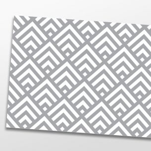 Kit 6 stickers géométrique gris 2