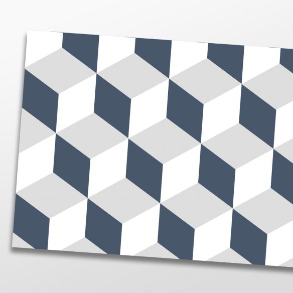 Kit 6 stickers effet 3d trompe l'oeil