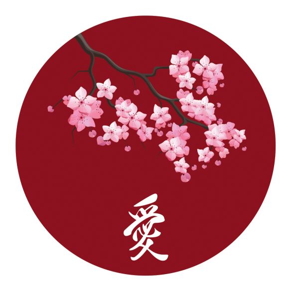 Sticker cerisier du japon