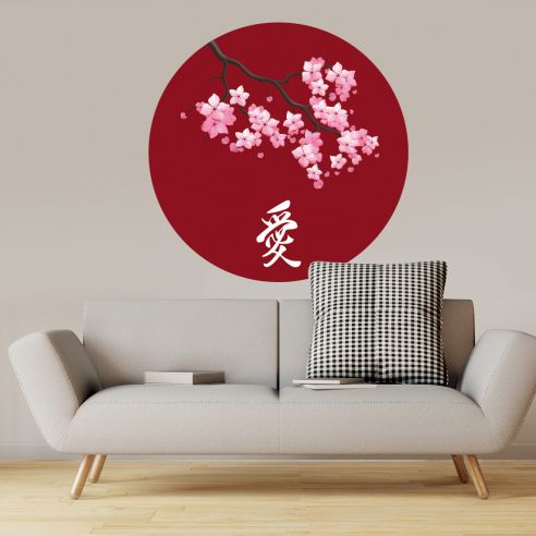 Sticker cerisier du japon