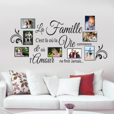 Stickers cadre photos