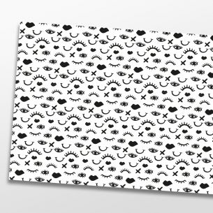 Kit 6 stickers contremarches escaliers 2