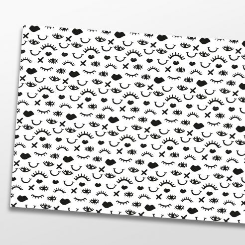 Kit 6 stickers contremarches escaliers