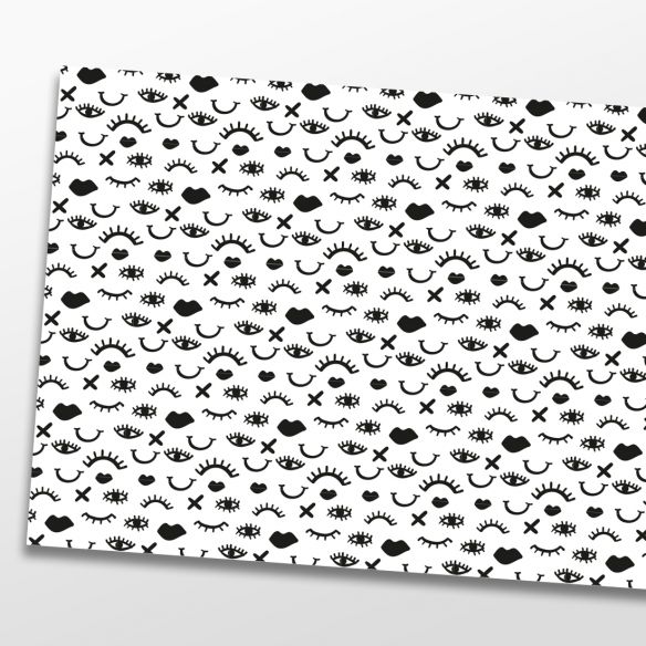 Kit 6 stickers contremarches escaliers