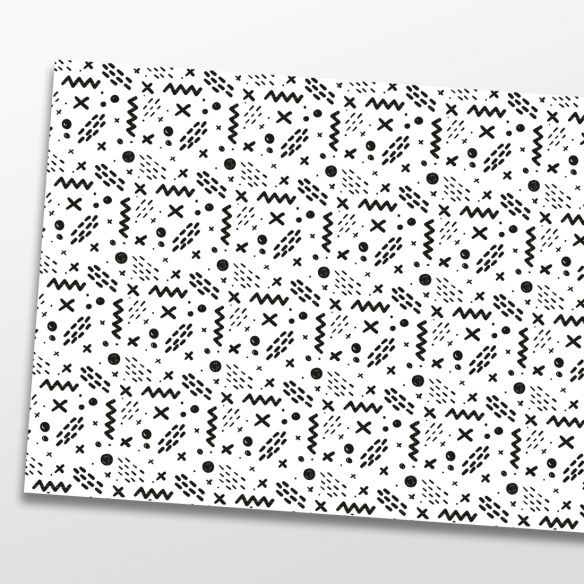 Kit 6 stickers contremarches escaliers