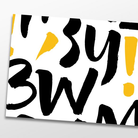 Kit 6 stickers contremarches escaliers tags