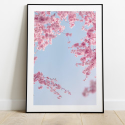 Arbre en fleurs poster