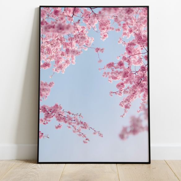 Arbre en fleurs poster