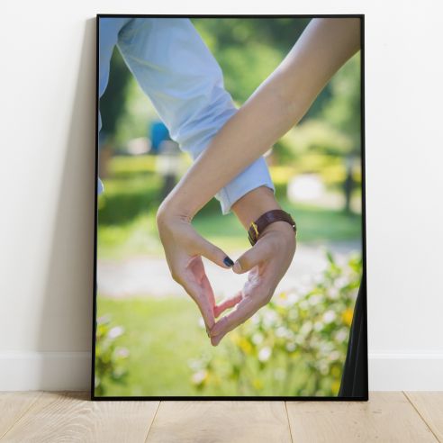 Main dans la main poster