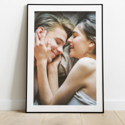 Couple amoureux poster