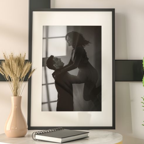 Couple heureux poster