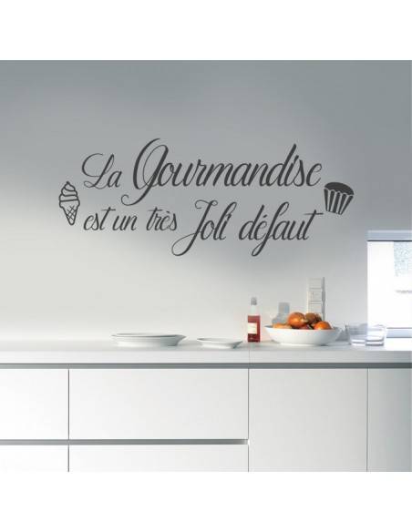 sticker la gourmandise est un très joli défaut