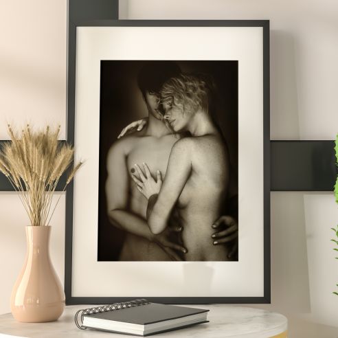 Couple sensuel poster