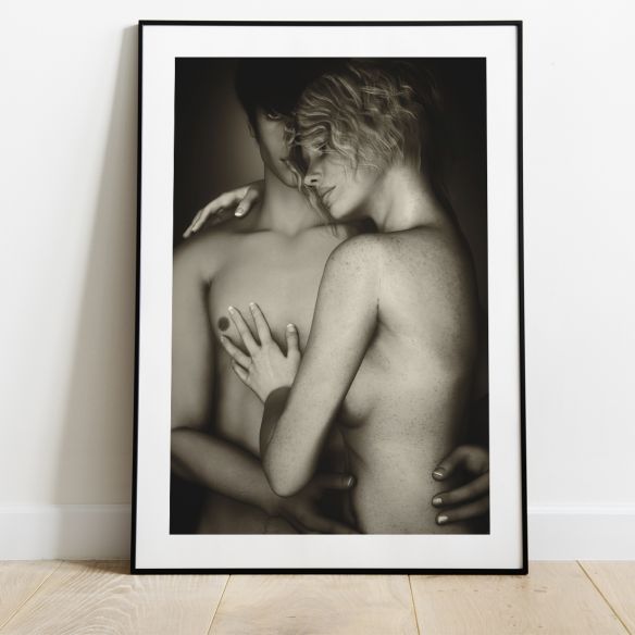 Couple sensuel poster